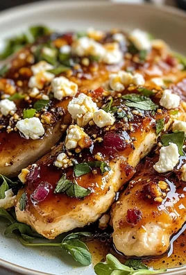Sweet and Spicy Hot Honey Feta Chicken