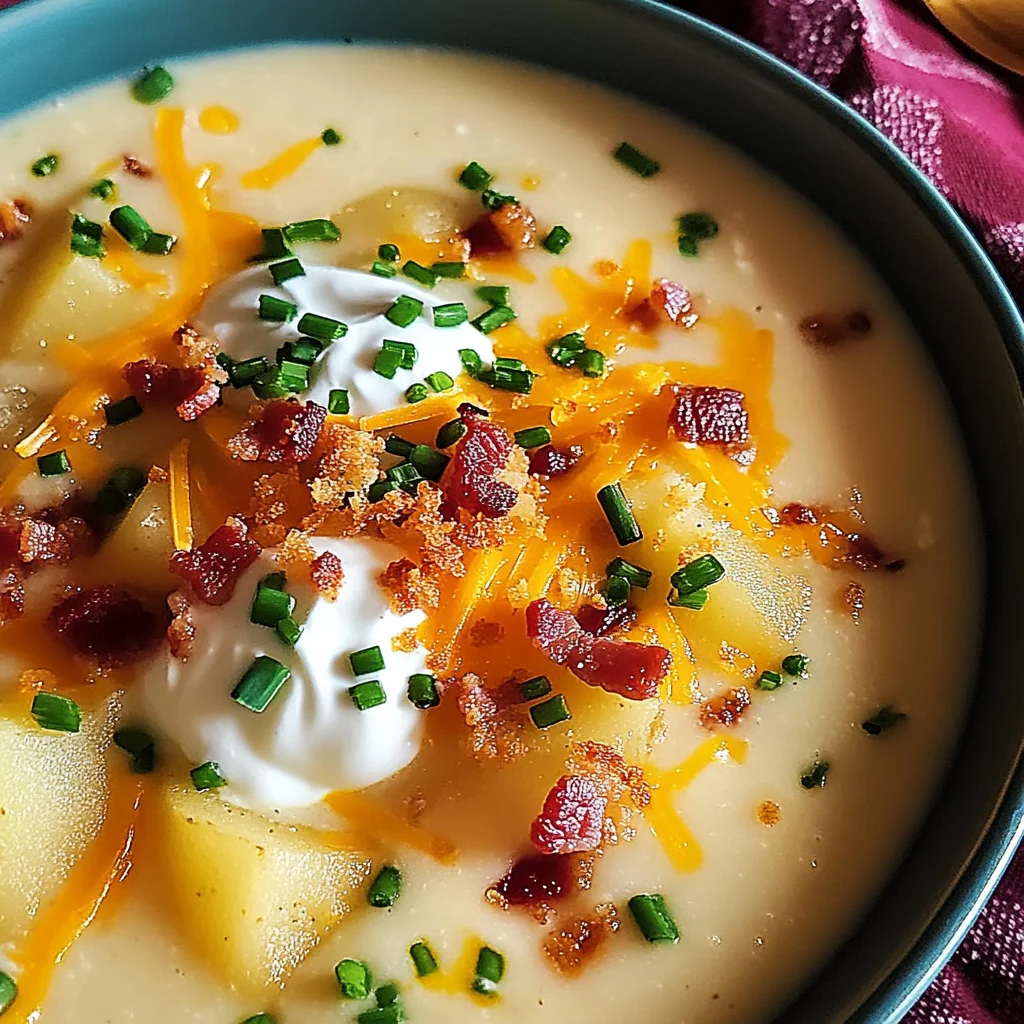 The Best Homemade Loaded Potato Soup