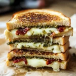 Ultimate Best Pesto Grilled Cheese Sandwich Recipe Ready in 20 Minutes