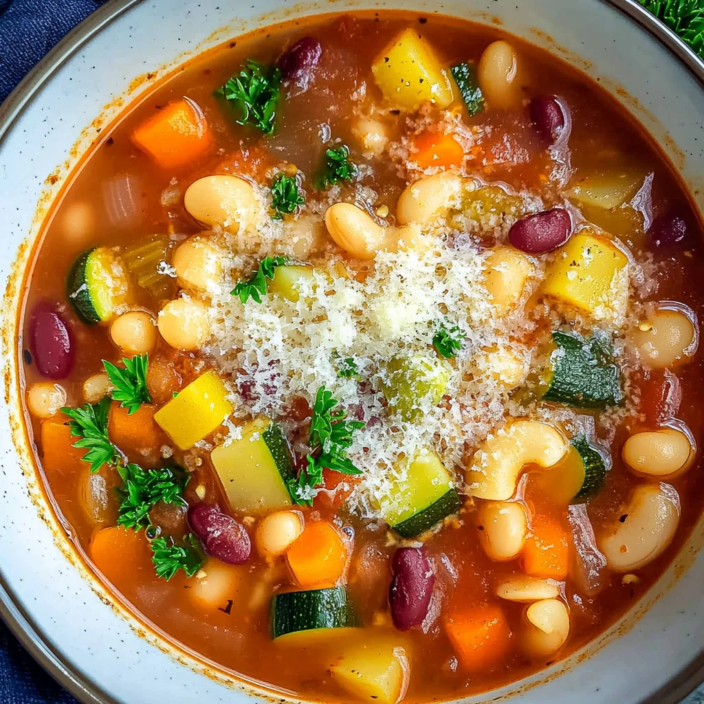 Vegetable Minestrone Soup recipe
