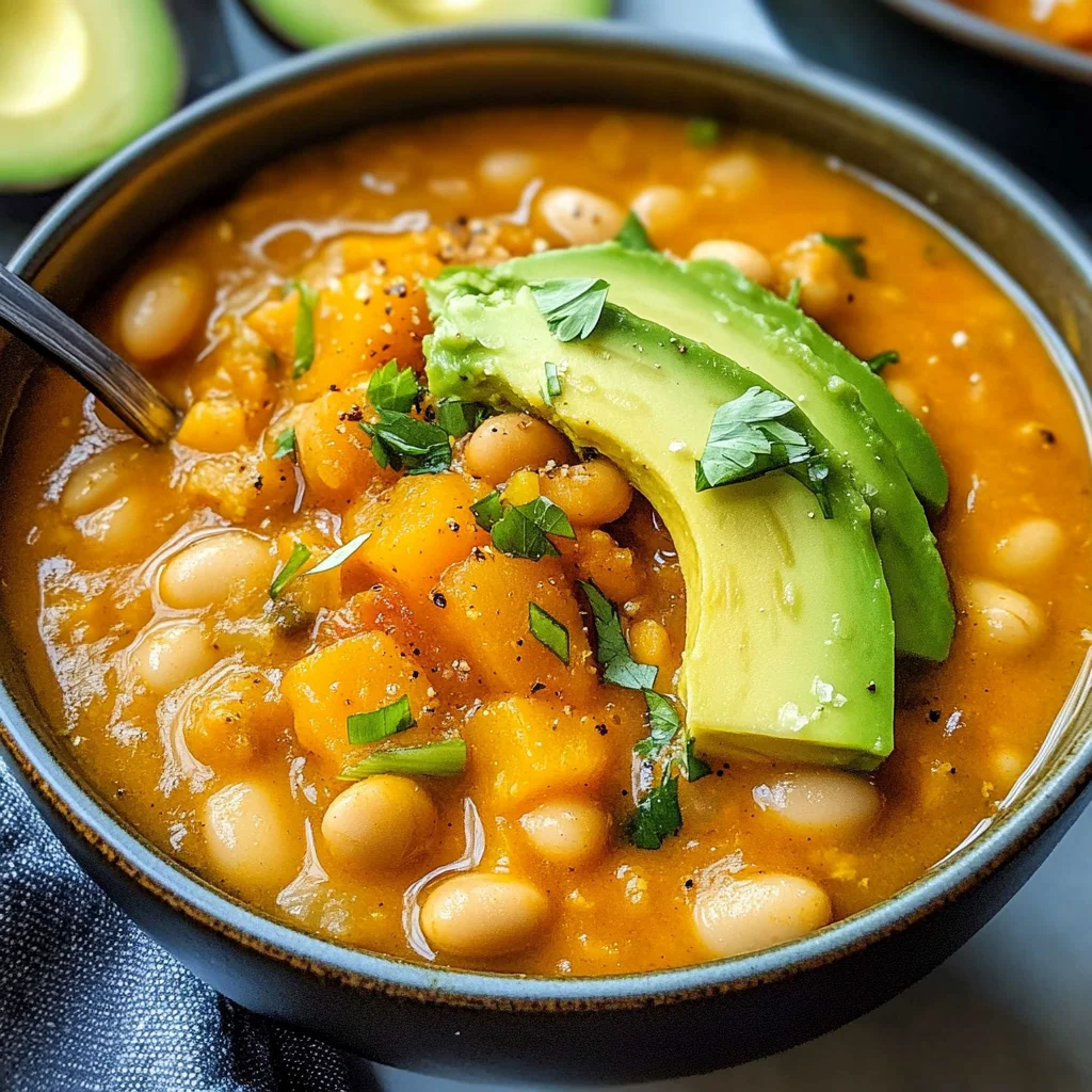 White Bean Pumpkin Chili