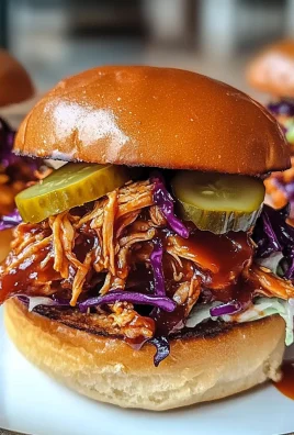 BBQ Pulled Chicken Sliders – Easy and Juicy