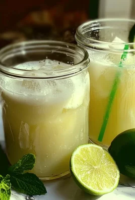 Brazilian Lemonade with Coconut