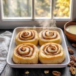Carrot Cake Cinnamon Rolls
