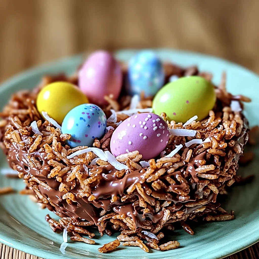 Chocolate Easter Nests