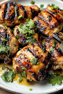 Coconut Lime Grilled Chicken Thighs