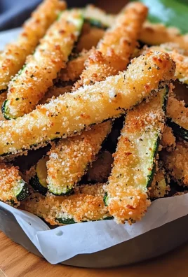 Crispy Parmesan Zucchini Fries