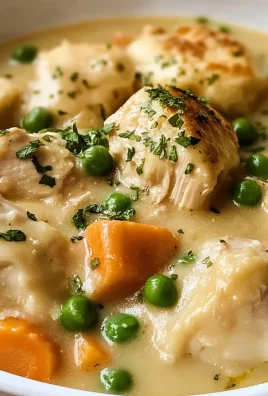 Crockpot Chicken and Dumplings Recipe with Easy Biscuits
