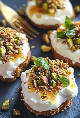 Delicious Ricotta Pistachio Honey Bites Perfect for Entertaining