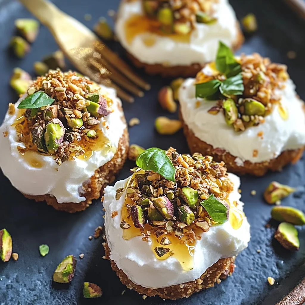 Delicious Ricotta Pistachio Honey Bites Perfect for Entertaining