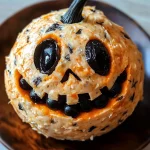 Delicious Skellington Cheese Ball Appetizer for Halloween Parties