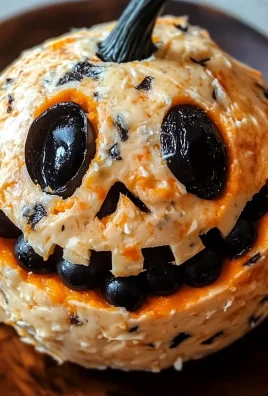 Delicious Skellington Cheese Ball Appetizer for Halloween Parties