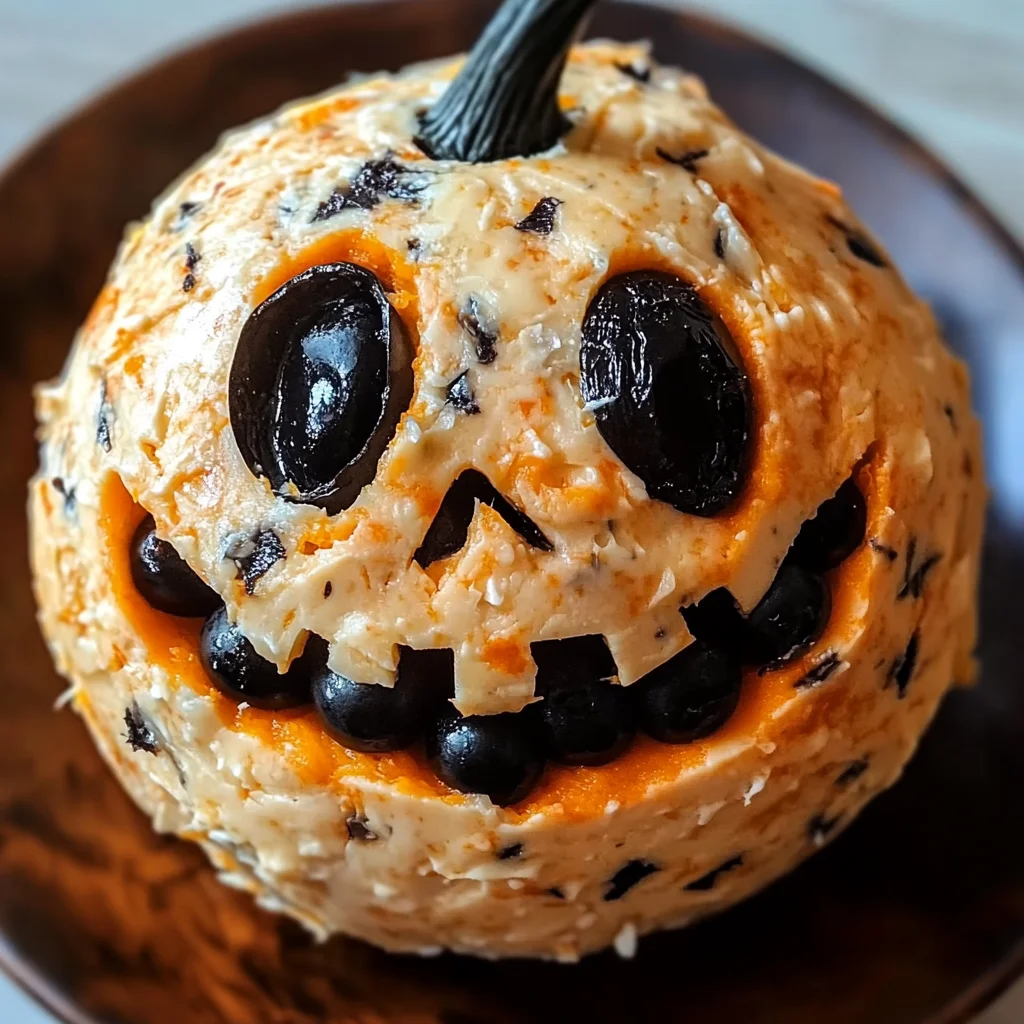 Delicious Skellington Cheese Ball Appetizer for Halloween Parties