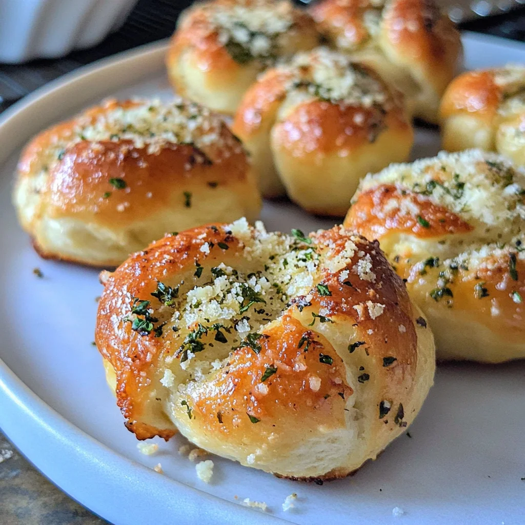 EASY KETO GARLIC KNOTS RECIPE