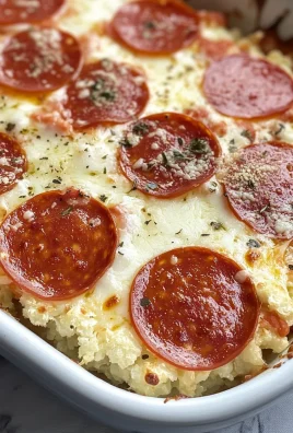 EASY KETO PIZZA CASSEROLE
