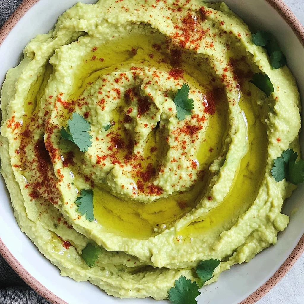 Easy Avocado Hummus
