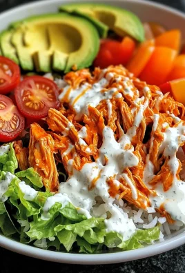 Easy Buffalo Chicken Rice Bowl
