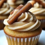 Easy Churro Cupcakes