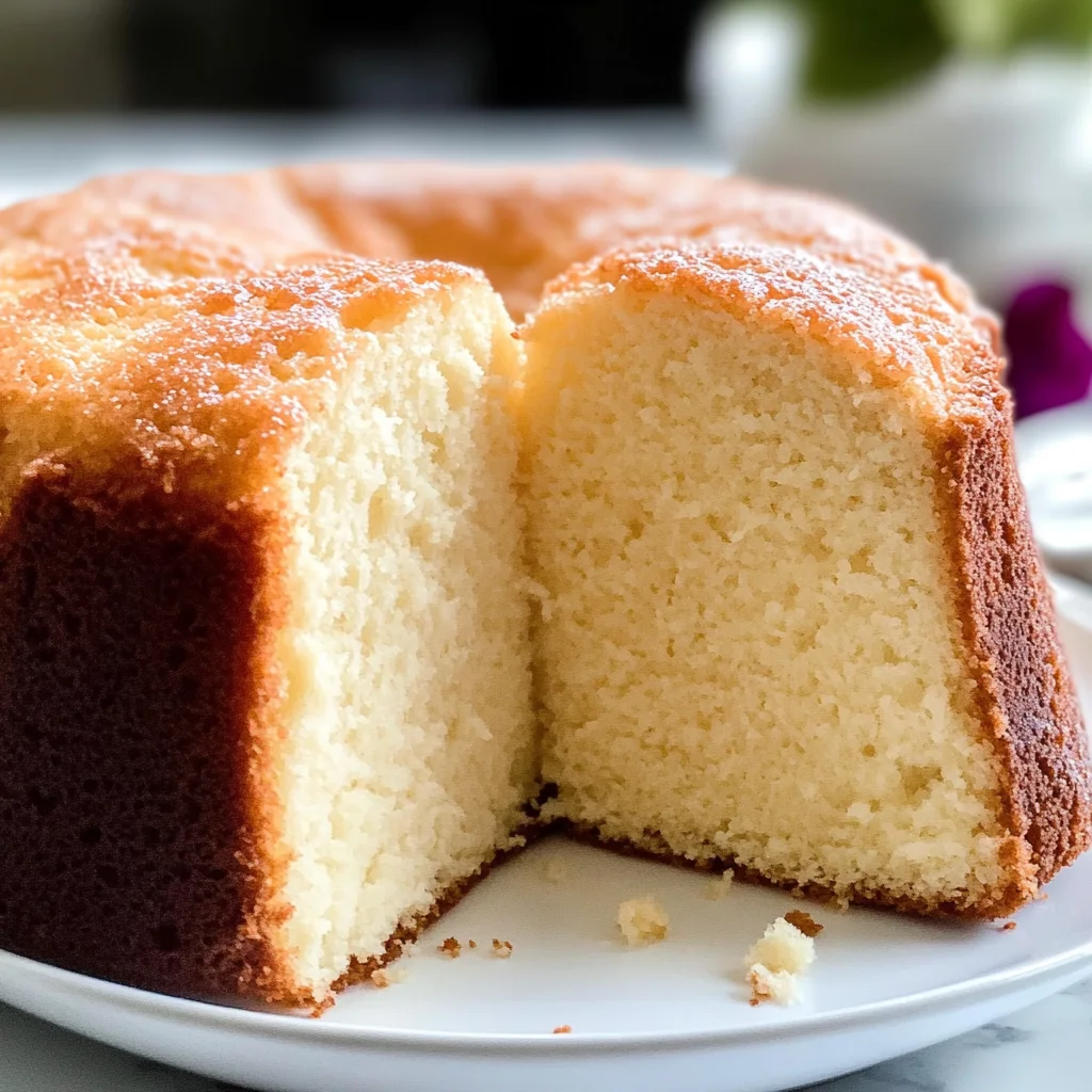Easy Cream Cheese Pound Cake