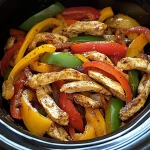 Easy Crockpot Fajitas Recipe: Flavorful Chicken & Veggies