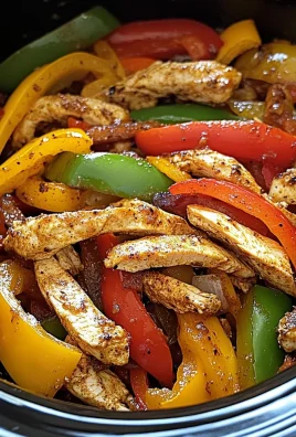 Easy Crockpot Fajitas Recipe: Flavorful Chicken & Veggies