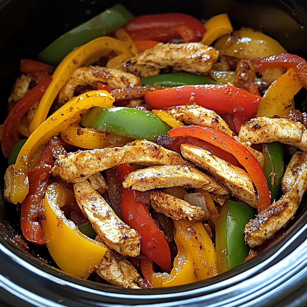 Easy Crockpot Fajitas Recipe: Flavorful Chicken & Veggies