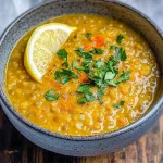 Easy Middle Eastern Red Lentil Soup