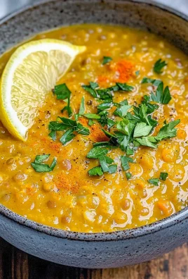 Easy Middle Eastern Red Lentil Soup