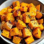 Easy Roasted Butternut Squash Recipe with Garlic and Herbs