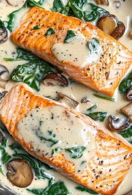 Easy Salmon Florentine