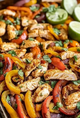 Easy Sheet Pan Chicken Fajitas (Ready in 30 Minutes!)