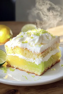 Easy To Make Lemon Lime Poke Cake