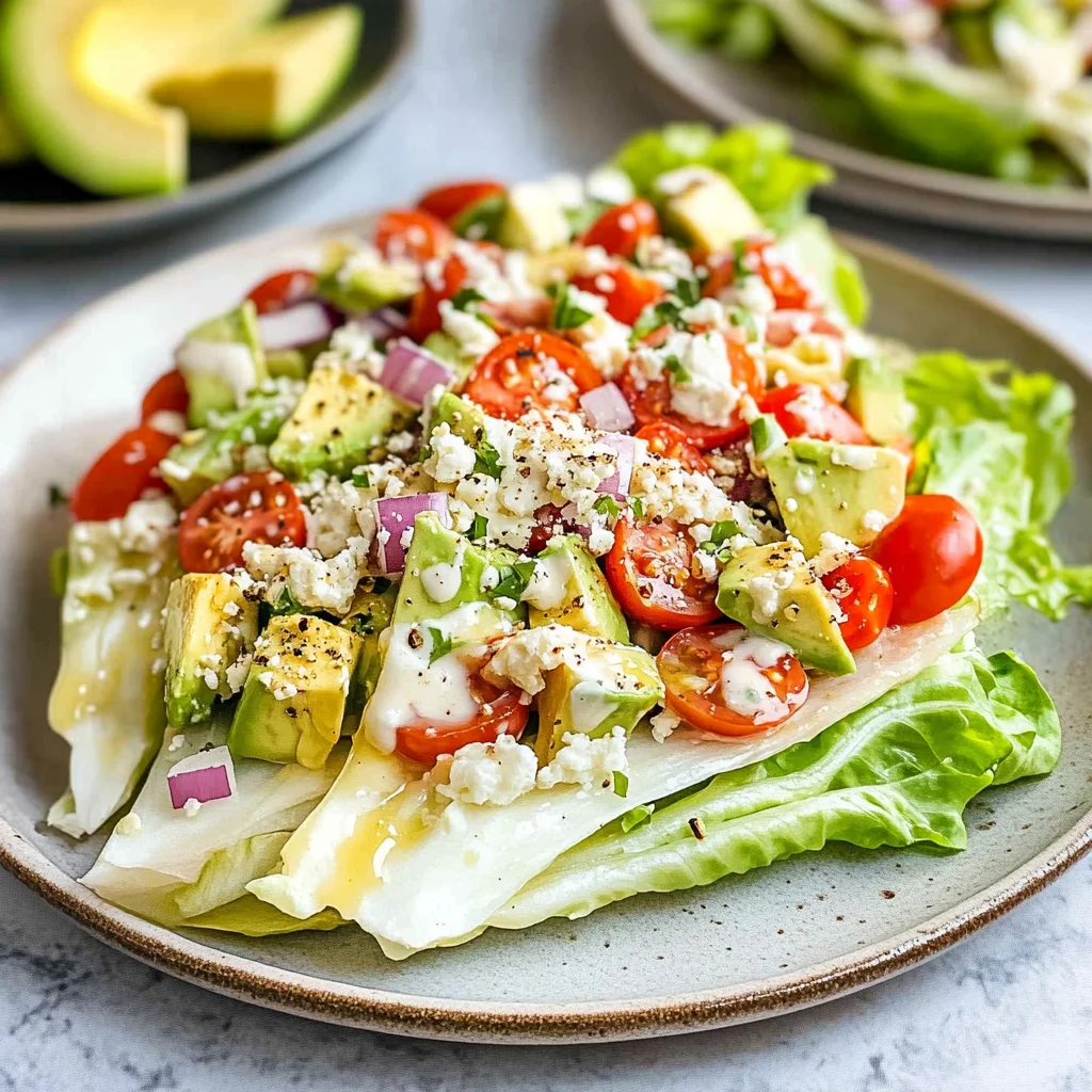 Easy Wedge Salad