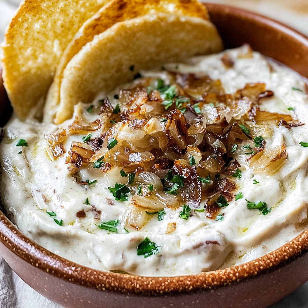 French Onion Dip Recipe