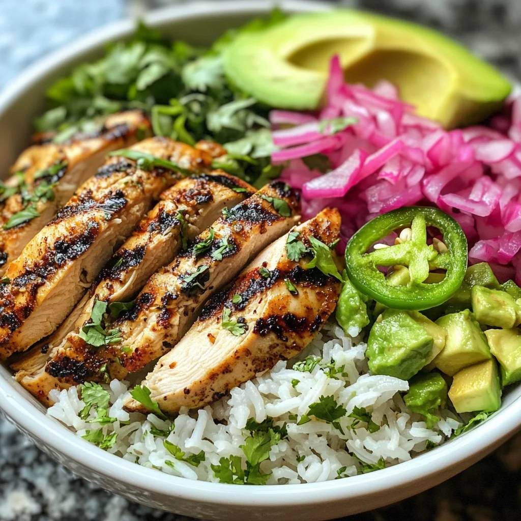 Grilled Chicken and Cilantro-Lime Rice Bowl image 3