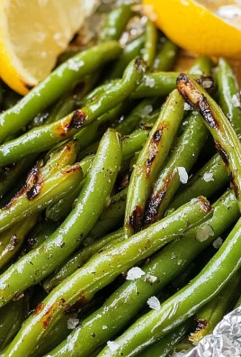 Grilled Green Beans