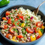 Ground Turkey Cauliflower Rice Recipe