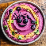 Halloween Beet Hummus