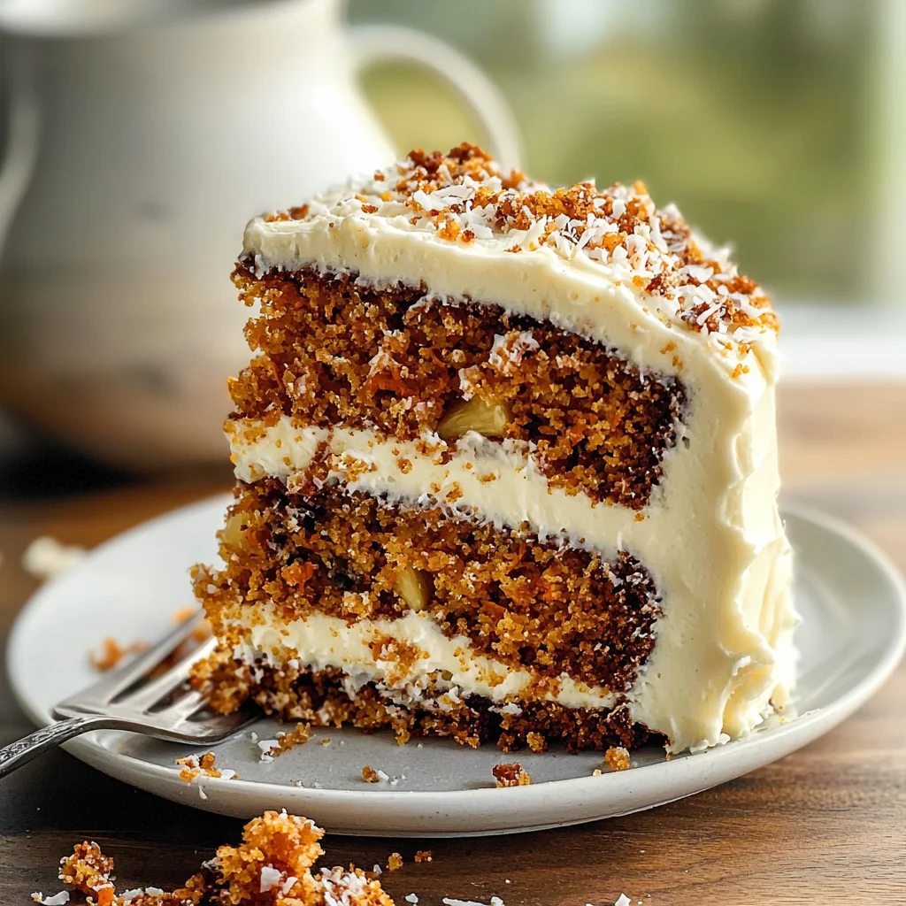 Hawaiian Carrot Pineapple Cake – A Tropical Twist on a Classic Favorite