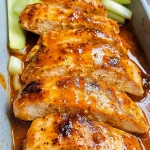 Healthy Buffalo Baked Chicken Breasts