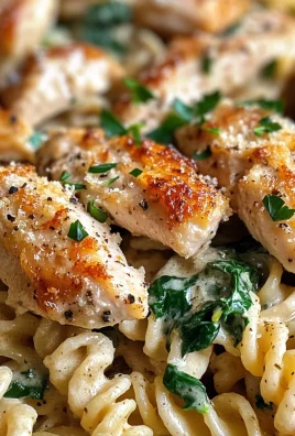 Healthy Garlic Parmesan Chicken Pasta