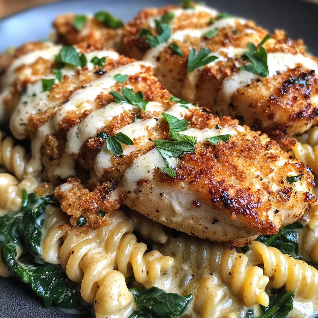 Healthy Garlic Parmesan Chicken Pasta image 4