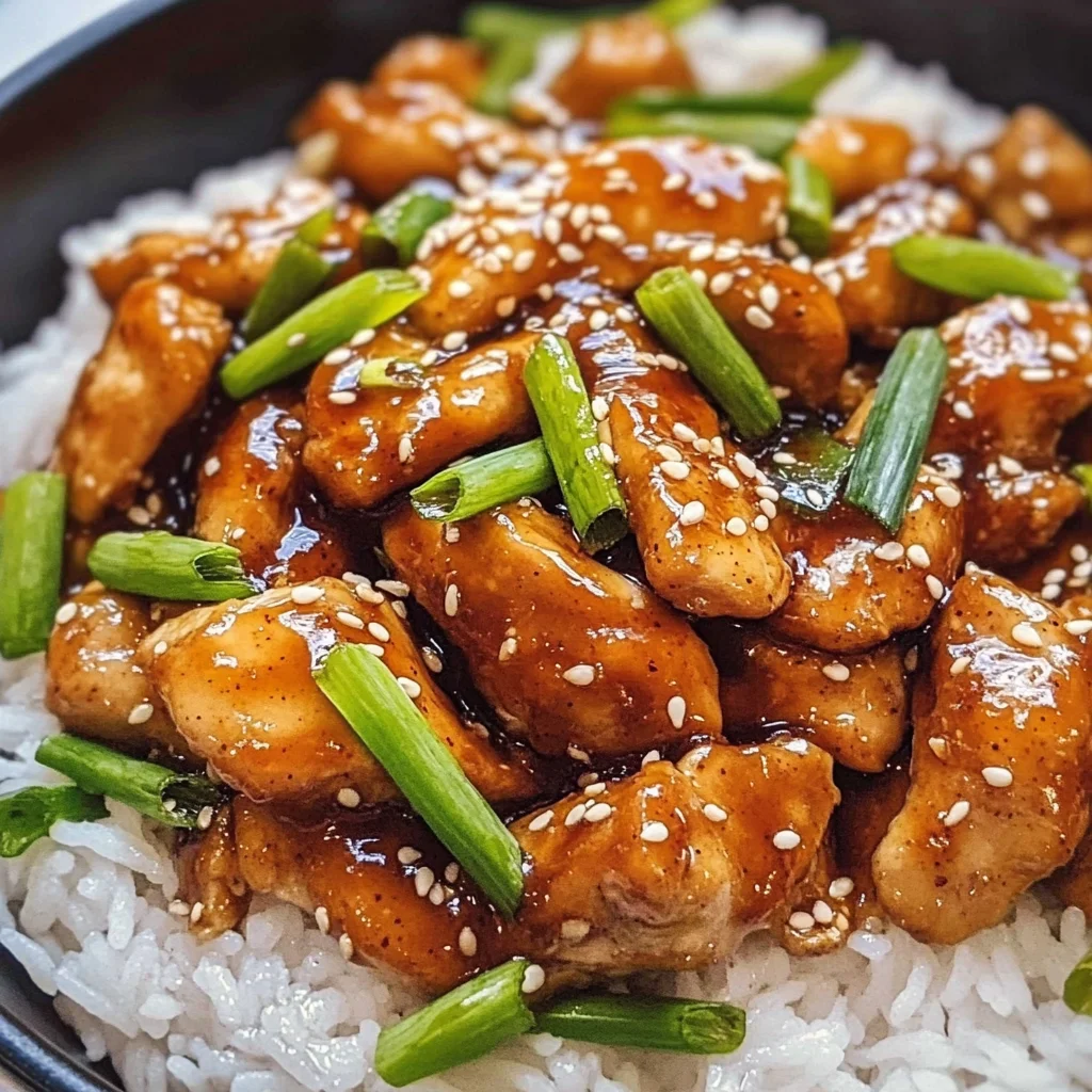 Healthy Mongolian Chicken Recipe