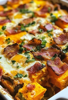 Healthy Sweet Potato and Bacon Breakfast Casserole A Nutritious and Delicious Start to Your Day