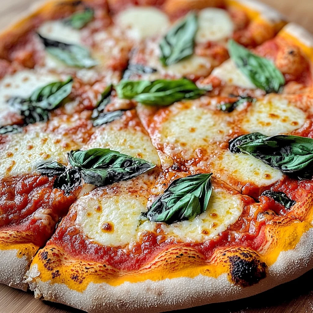 Homemade Margherita Pizza