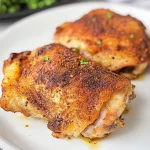 KETO AIR FRYER CHICKEN THIGHS