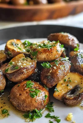 KETO GARLIC BUTTER MUSHROOMS RECIPE