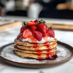 KETO STRAWBERRY PANCAKES RECIPE