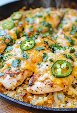 Keto Cheesy Jalapeno Chicken Skillet