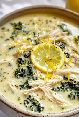 Keto Creamy Chicken Lemon Soup Recipe